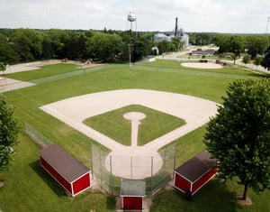 Lamar Park baseball field