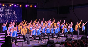 MHS Revolution Show Choir Students Dancing
