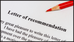 letter of recommendation